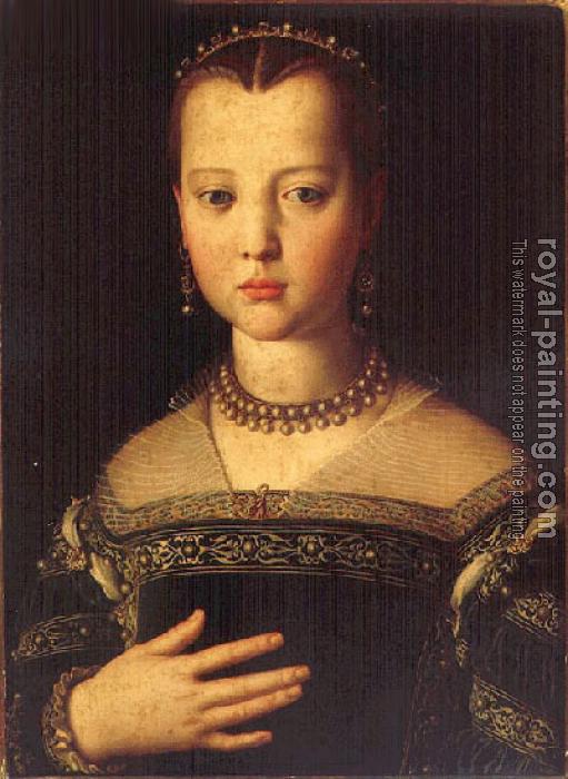 Agnolo Bronzino : Maria de medici